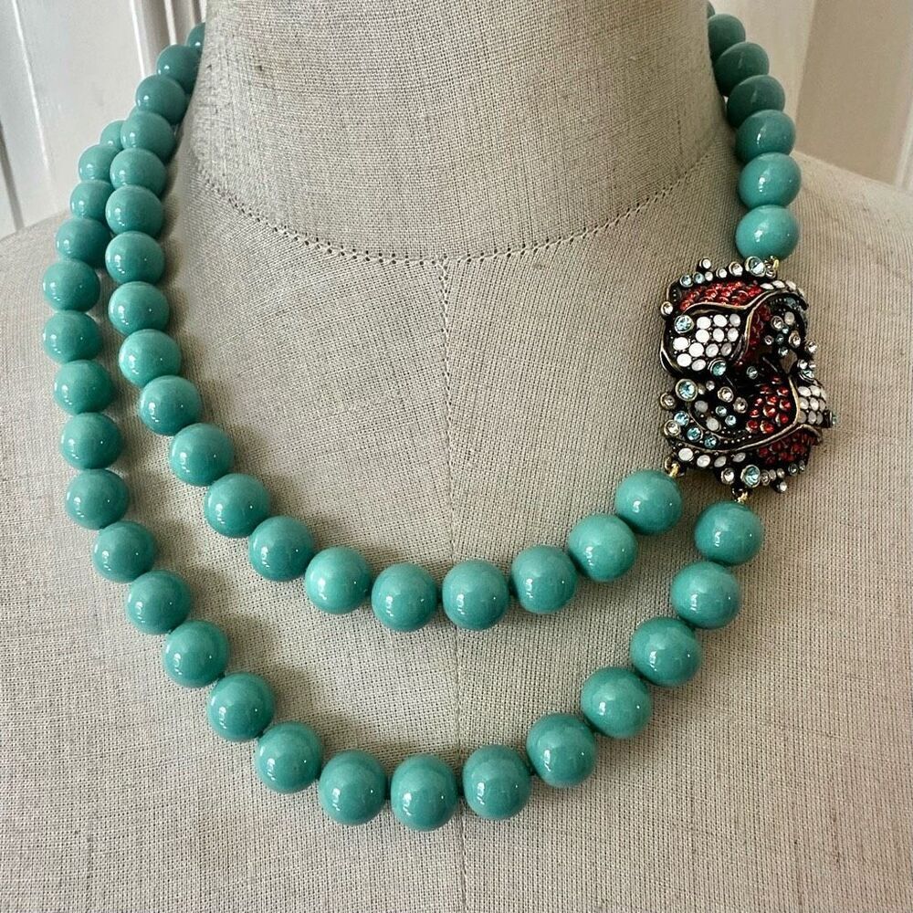 Heidi Daus Koi  fish Necklace